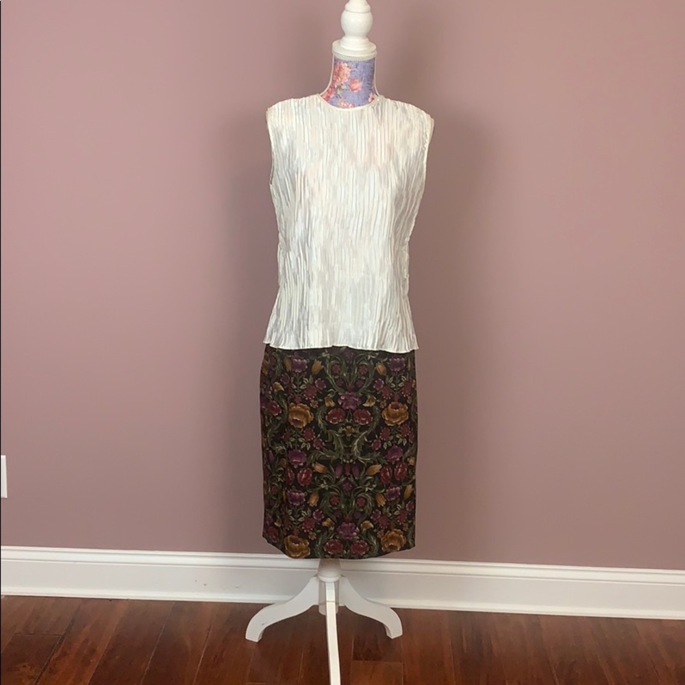💐 2/30 Vintage Textured Blouse 💐